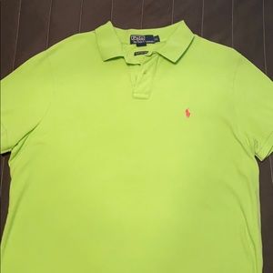 XL line green Polo